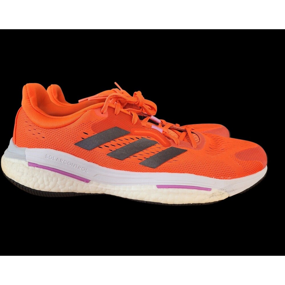 adidas SolarControl Running Shoes Orange Grey GX9227 Men’s Size 14 Boost L.E.P.